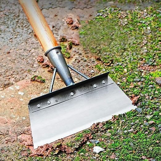 Heavy Duty Steel Cleaning Shovel with Handle