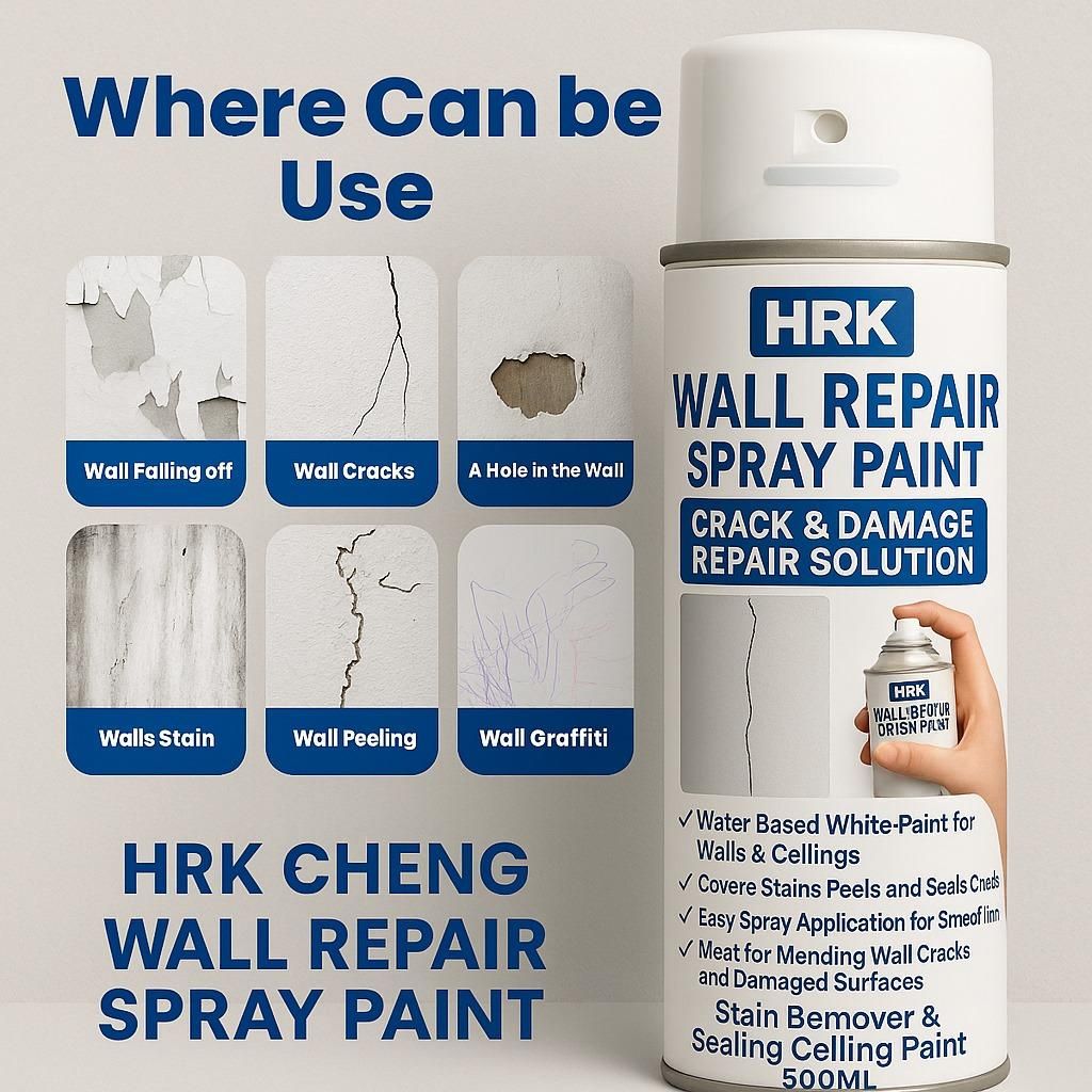 Wall Repair pray Paint Multifunctional White pray Paint