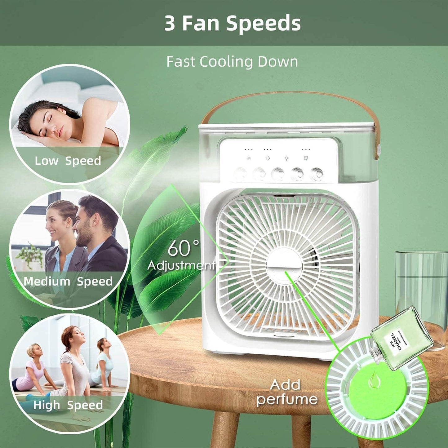 Mini Cooler for Room Cooling Mini AC Portable Mini Fan Artic Cooler