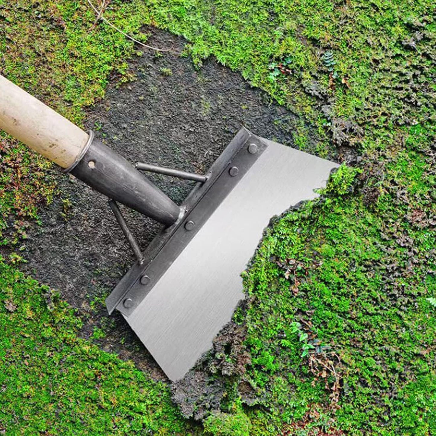 Heavy Duty Steel Cleaning Shovel with Handle