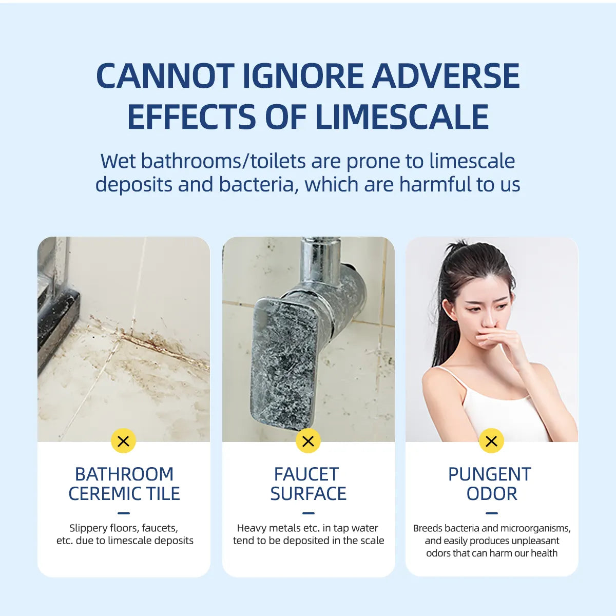 Multi-Surface Cleaner – Kitchen, Bathroom, Tiles & Floor (Pack of 3)