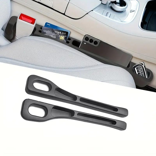 Pack of 2 Car Seat Gap Filler Organizer – EVA Car Organizer Fills Gap Between Seat