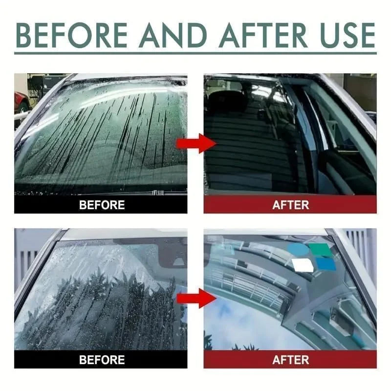 Pack of 3 Car Glass Cleaning Kit