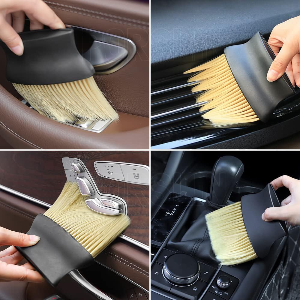 5 PCs Microfiber Car Duster Car Cleaning Kit