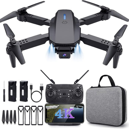 Drone with 4k Camera Foldable 1080P HD Drone with FPV Live Video