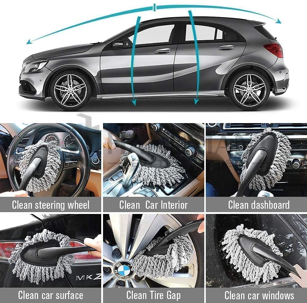5 PCS Microfiber Car Duster Kit