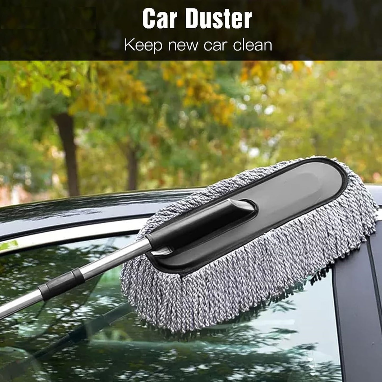 5 PCs Microfiber Car Duster Car Cleaning Kit