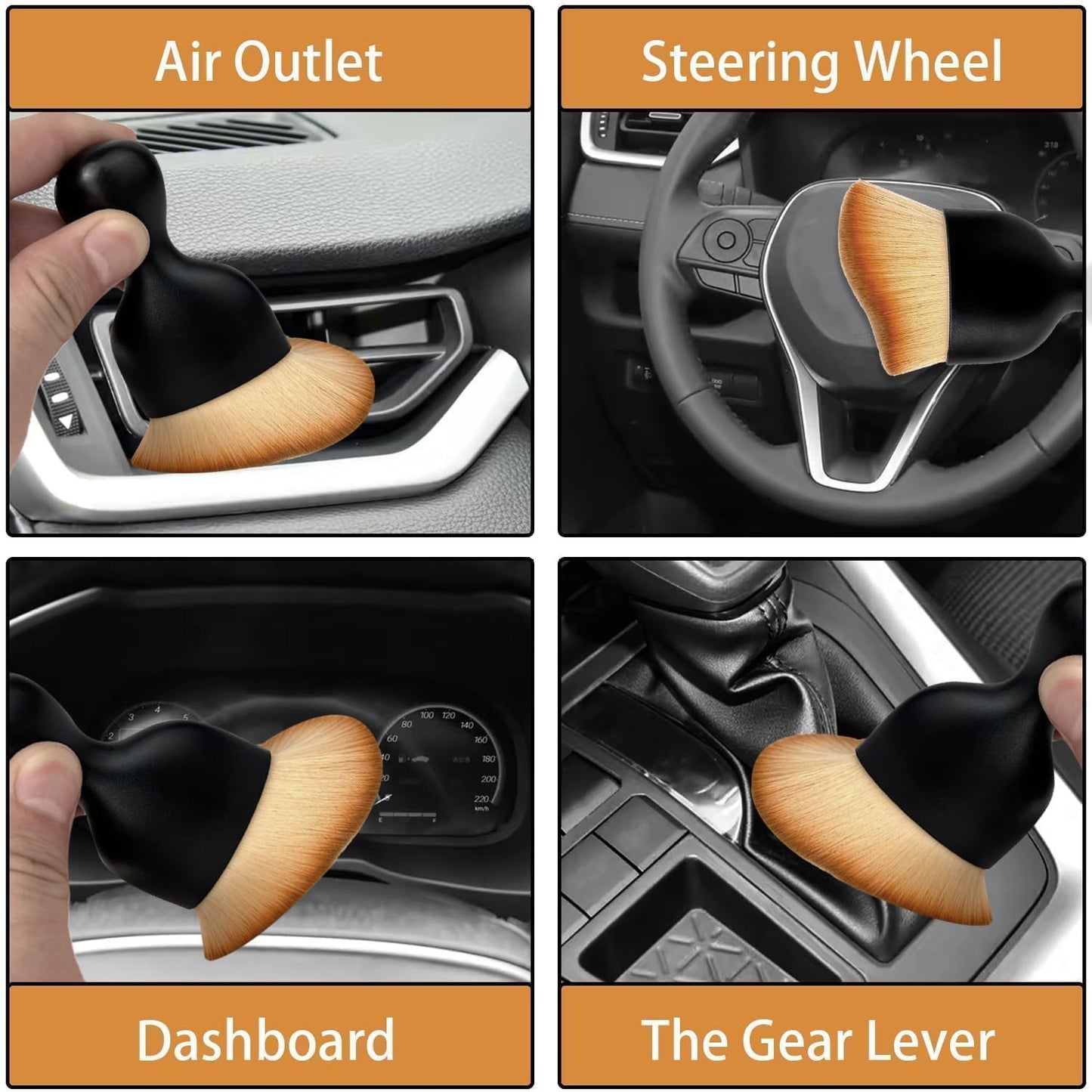 5 PCS Microfiber Car Duster Kit