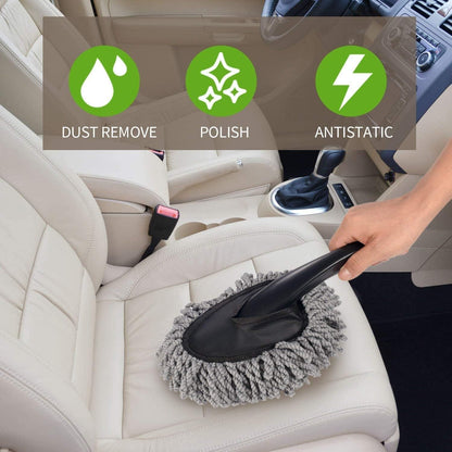 8 PCs Microfiber Car Duster Car Cleaning Kit