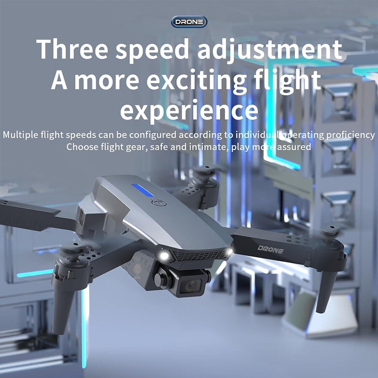 Drone with 4k Camera Foldable 1080P HD Drone with FPV Live Video