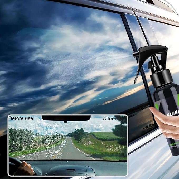 Pack of 3 Car Glass Cleaning Kit