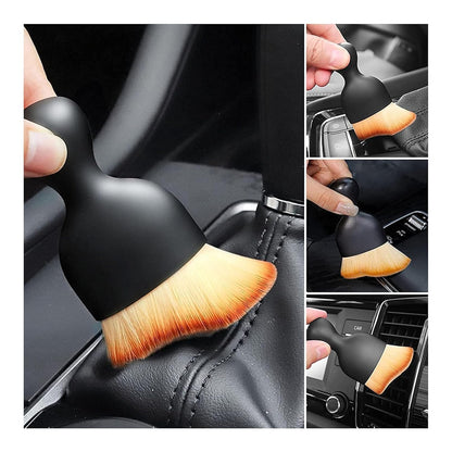 8-Piece Car Cleaning Kit – Duster, Cleaning Brushes, Cloth, Polish & Glass Tablets