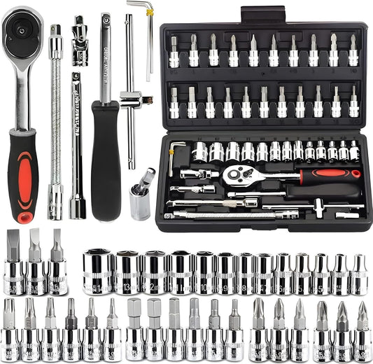 46 in 1 Multi Purpose Hardware Socket Tool Kit